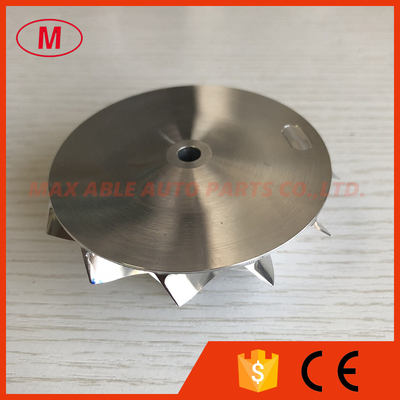 CT26 43.00/67.00mm 6+6blades Turbo milling/aluminum 2618/billet compressor wheel