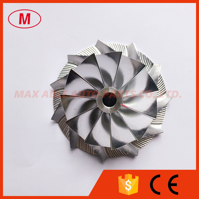 CT26 20T 45.82/64.89mm 11+0 blades high performance Turbo milling/aluminum 2618/billet compressor wheel