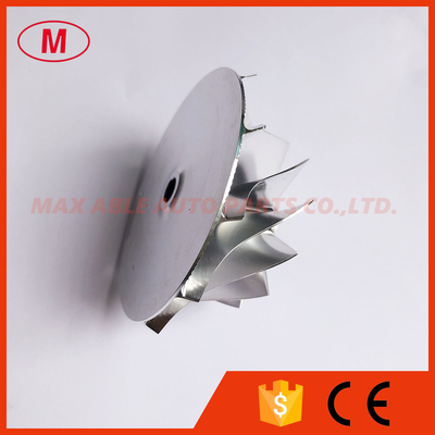 CT26 20T 45.82/64.89mm 11+0 blades high performance Turbo milling/aluminum 2618/billet compressor wheel