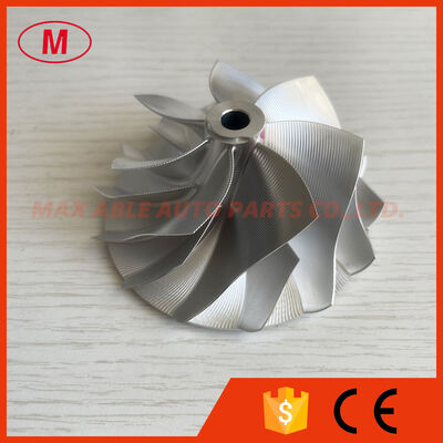 G30-770 57.52/71.40mm 7+7blades Reverse Point Milling Inverse Curve Performance milling/aluminum 2618/billet compressor wheel for 880693-5002S / 880697-5008S / 880697-5009S/ 880697-5010S/ 880697-5011S