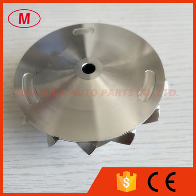 G30-770 57.52/71.40mm 7+7blades Reverse Point Milling Inverse Curve Performance milling/aluminum 2618/billet compressor wheel for 880693-5002S / 880697-5008S / 880697-5009S/ 880697-5010S/ 880697-5011S