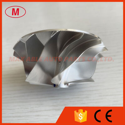 G30-770 57.52/71.40mm 7+7blades Reverse Point Milling Inverse Curve Performance milling/aluminum 2618/billet compressor wheel for 880693-5002S / 880697-5008S / 880697-5009S/ 880697-5010S/ 880697-5011S
