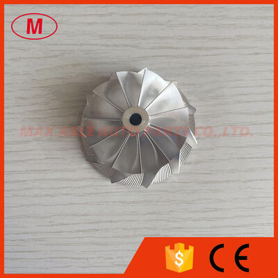 TD04H reverse 44.47/56.00mm 11+0 blades high Performance turbo milling/aluminum 2618/billet compressor wheel