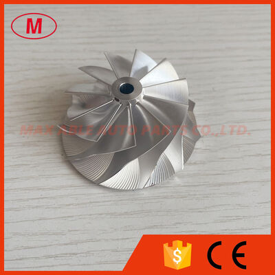 TD04H reverse 44.47/56.00mm 11+0 blades high Performance turbo milling/aluminum 2618/billet compressor wheel