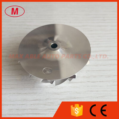 TD04H reverse 44.47/56.00mm 11+0 blades high Performance turbo milling/aluminum 2618/billet compressor wheel