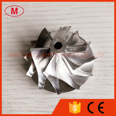 CT10 36.02/50.96mm 17291-0L020 6+6 blades turbo milling/aluminum 2618/billet compressor wheel for 17201-0L020/30080