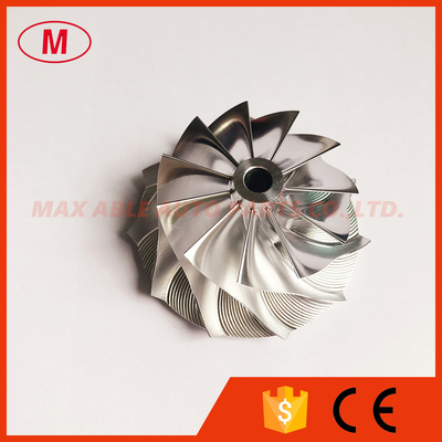 TA31 46.50/60.25mm 409096-0013 11+0 blades high performance turbo billet/milling/aluminum 2618 compressor wheel