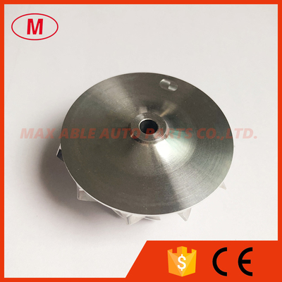 TA31 46.50/60.25mm 409096-0013 11+0 blades high performance turbo billet/milling/aluminum 2618 compressor wheel