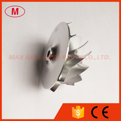 TA31 46.50/60.25mm 409096-0013 11+0 blades high performance turbo billet/milling/aluminum 2618 compressor wheel