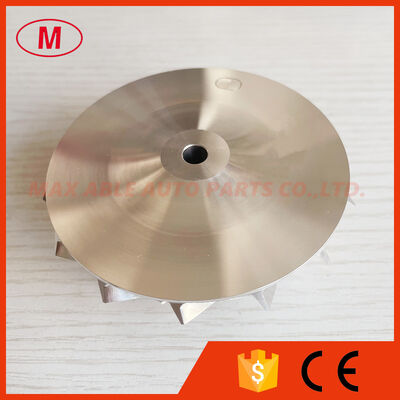 GT35 58.00/76.13mm 7+7 blades LEP style turbo Milling/aluminum 2618/billet compressor wheel 