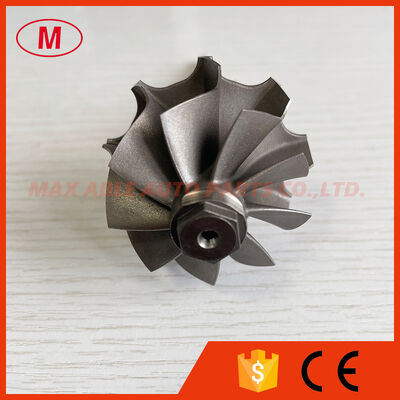 TD04LR reverse  41.2X47.2mm 9 blades turbo wheel/ turbine shaft&wheel