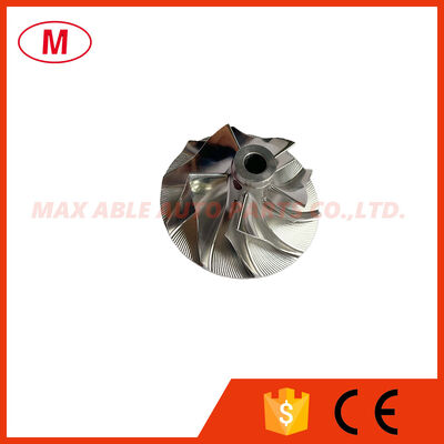 RHB3 NB135102 24.69/35.50mm 5+5 Blades CY62 Turbocharger Milling/aluminum 2618/billet Compressor Wheel for CY26 Yanmar