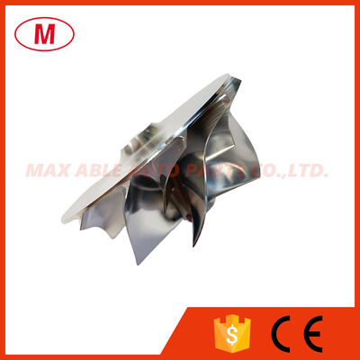 B03G reverse 6+6 blades 57.00/71.00mm high performance turbo milling/aluminum 2618/billet compressor wheel