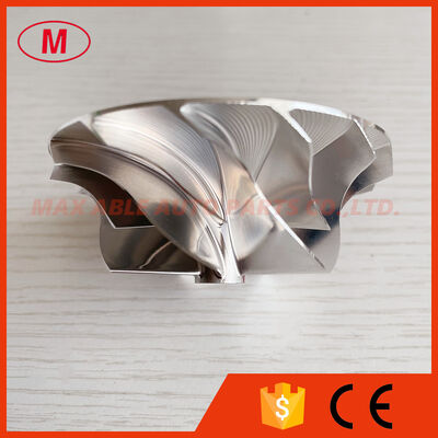 K14 50.33/71.00mm 7+7blades milling/aluminum 2618/billet compressor wheel