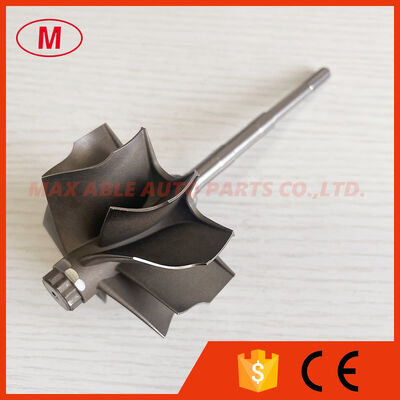 GT3582R reverse 62.35X68mm 5+5 blades ball bearing turbo turbine wheel shaft / turbine shaft&wheel