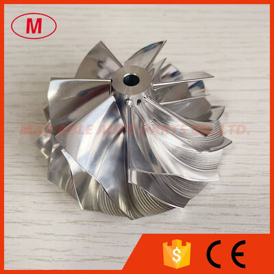 K04 51.58/61.98mm 7+7blades High Performance Milling/aluminum 2618/billet Compressor Wheel