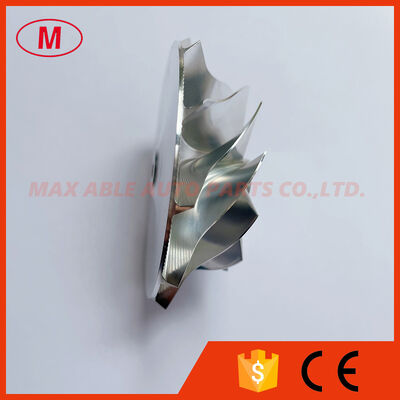 K04 50.00/66.00mm 11+0 blades high performance Turbocharger milling/aluminum 2618/billet compressor wheel