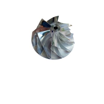TD03 36.84/49.00mm 6+6 blades turbocharger milling/aluminum 2618/billet compressor wheel