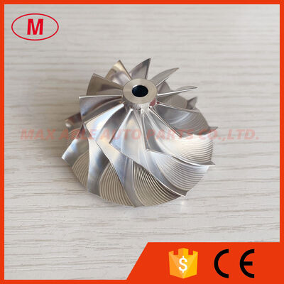 GTA15-25 39.61/56.02mm 701374-0003 1102-022-402 11+0 blades high performance turbo aluminum 2618/billet compressor wheel