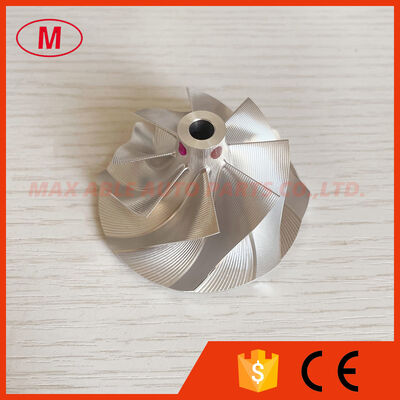 GTX2860R reverse GEN II 45.66/60.00mm 8+0blades Point milling turbo milling/aluminum 2618/billet compressor wheel