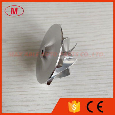 KP39 forward 38.00/52.00mm 8+0 blades turbocharger milling/aluminum 2618/billet compressor wheel
