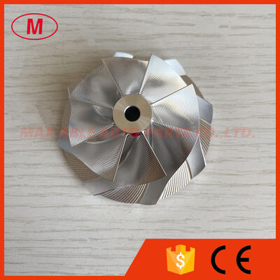 TD04 Reverse 45.66/60.00mm 8+0blades Point Milling Turbo Milling/aluminum 2618/billet Compressor Wheel