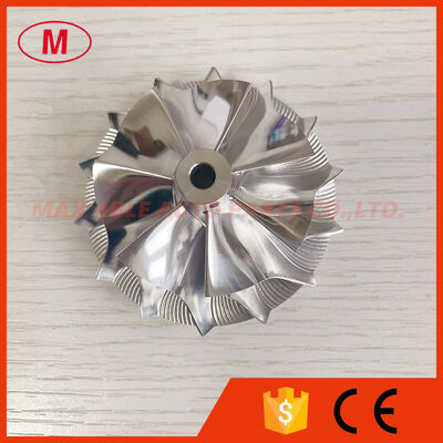 K16 50.00/65.00mm 7+7 blades high performance turbo milling/aluminum 2618/billet compressor wheel