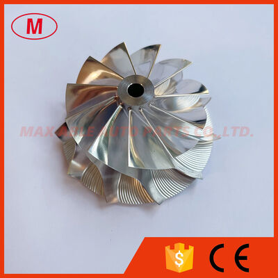K16 forward 49.60/62.00mm 11+0 Blades High Performance Turbo Milling/aluminum 2618/billet Compressor Wheel for M2 E:N55B30A/N55