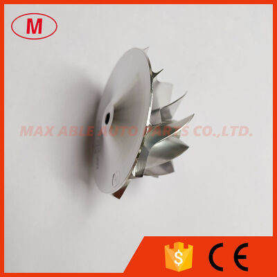GT15-25 42.20/60.40mm 10+0 blades turbo milling/aluminum 2618/billet compressor wheel for racing