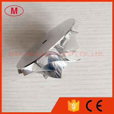 K27 5327-123-2303 52.40/76.00mm 6+6 blades performance milling/aluminum 2618/billet compressor wheel for 5327-970-7005