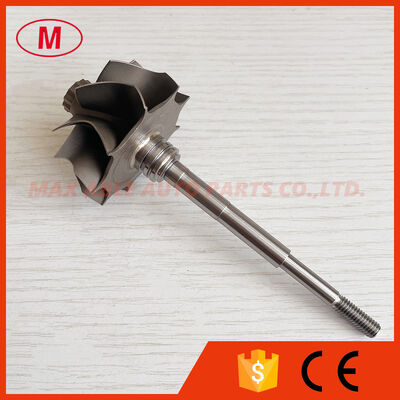 GT2860R 9 blades 46.95/53.7mm 103mm ball bearing turbine shaft /turbine wheel/turbo wheel