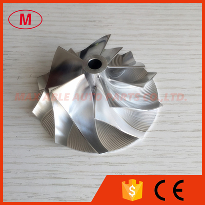 CT26 48.04/68.00mm 5+5 Blades high performance turbo billet/aluminum 2618/milling compressor wheel for TOYOTA