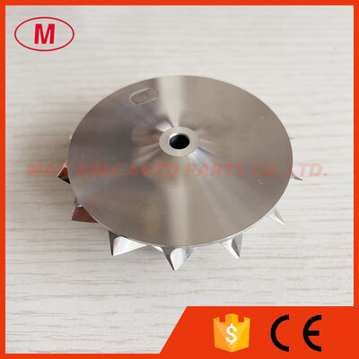 TD04HL 15T 1401-404-426 49189-43500 42.00/56.02mm 7+7blades Turbocharger milling/aluminum 2618 /Billet compressor wheel for 49189-00560, 49189-00570, 49189-00580, 49189-00590, 49189-01700,49189-01800,