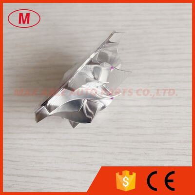 TD04HL 15T 1401-404-426 49189-43500 42.00/56.02mm 7+7blades Turbocharger milling/aluminum 2618 /Billet compressor wheel for 49189-00560, 49189-00570, 49189-00580, 49189-00590, 49189-01700,49189-01800,