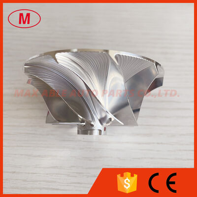 CT26 17291-17010 42.12/64.89mm 10+0 blades Small Nose ,High Blade ,Durability version Turbocharger aluminum 2618/milling/billet compressor wheel for 17201-17010