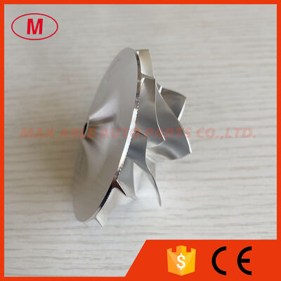 GT15-25 reverse 49.70/67.40mm 6+6 blades LEP style high performance turbo milling/aluminum 2618/billet compressor wheel