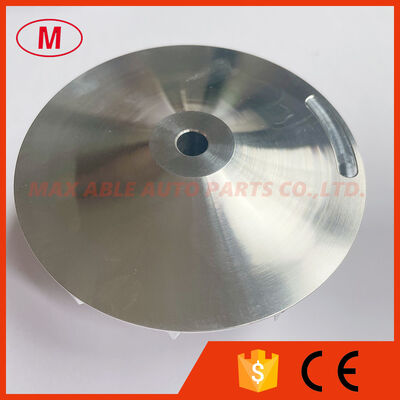 TD45 447439-0015 60.96/90.02mm 6+6 Blades Turbo Milling/aluminum 2618/billet Compressor Wheel for 466559-0006/ 479002-0001/2 CHRA:441398-0112/0117