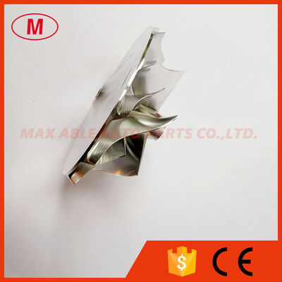 GT15-25 forward 55.00/70.98mm 6+6blades high performance aluminum 2618/milling/billet compressor wheel