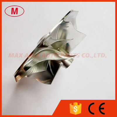 GT15-25 forward 55.00/70.98mm 6+6blades high performance aluminum 2618/milling/billet compressor wheel