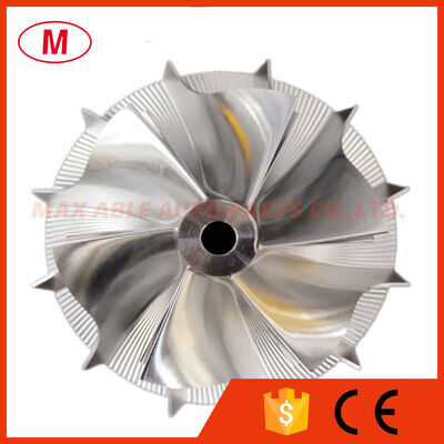 GTA4508 80.00/108.04m 6+6 Blades Turbo Milling/aluminum 2618 /billet Compressor Wheel
