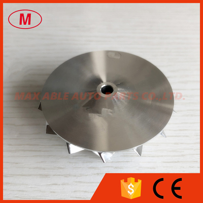 K04 43.00/60.00mm 7+7 blades High Performance Turbo Billet/milling/aluminum 2618 compressor wheel