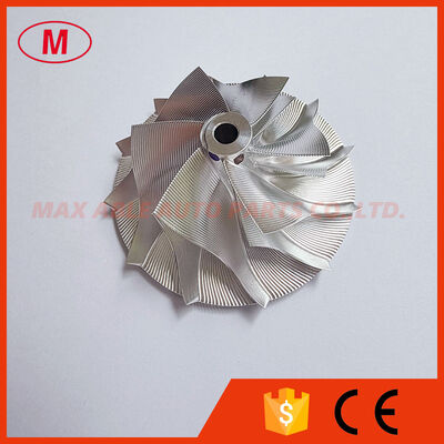 CT16V 44.00/62.00mm 6+6 Blades Point Milling Performance Aluminum 2618/milling/billet Compressor Wheel