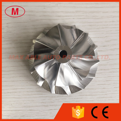 TD07S 57.70/78.00mm 7+7 blades Turbocharger Billet/milling/aluminum 2618 compressor wheel