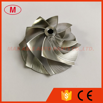 GTX3071 GEN ll 8+0 blades 54.06/71.40mm point milling performance milling/billet compressor wheel for 856801-0006/0005