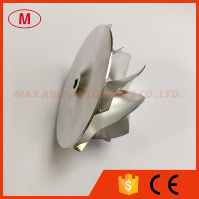 GTX3071 GEN ll 8+0 blades 54.06/71.40mm point milling performance milling/billet compressor wheel for 856801-0006/0005