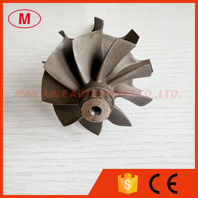 K04 Reverse 44.5/50mm 9blades Tip Height:6.36 Turbine Shaft&wheel Double Piston Ring