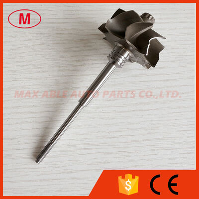 K04 Reverse 44.5/50mm 9blades Tip Height:6.36 Turbine Shaft&wheel Double Piston Ring