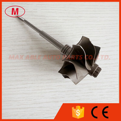 K04 Reverse 44.5/50mm 9blades Tip Height:6.36 Turbine Shaft&wheel Double Piston Ring