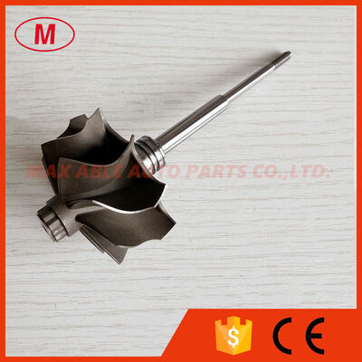 K04 Reverse 44.5/50mm 9blades Tip Height:6.36 Turbine Shaft&wheel Double Piston Ring