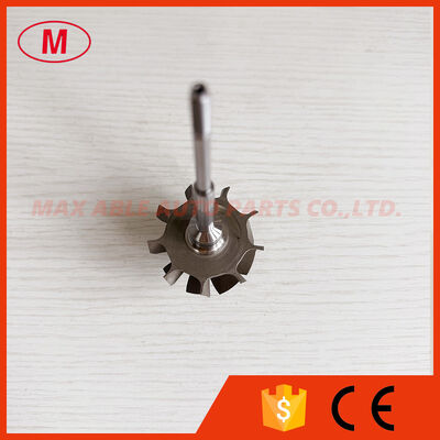 K04 Reverse 44.5/50mm 9blades Tip Height:6.36 Turbine Shaft&wheel Double Piston Ring